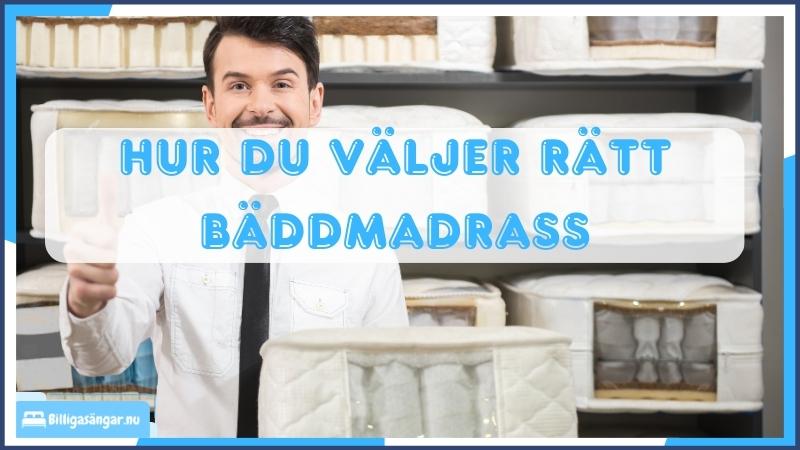 Välja sängmadrass