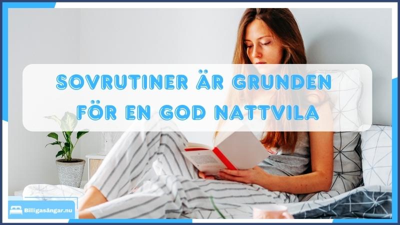 tips för att somna fortare