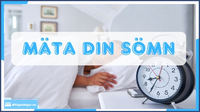 mäta din sömn